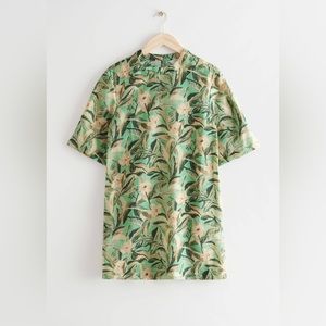 & Other Stories tropical mini dress
